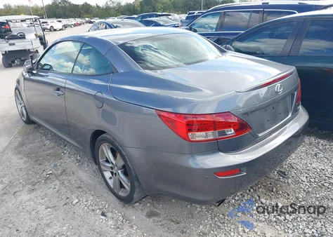 2012 Lexus Is 250C from USA, damaged, VIN JTHFF2C26C2524567